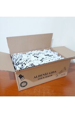 Aldeniz Gıda Stick Şeker 3 gr (1000 ADET)