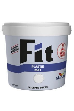 Fit Plastik Su Bazlı Iç Cephe Duvar Boyası 3.5kg Kokusuz Kolay Uygulanır