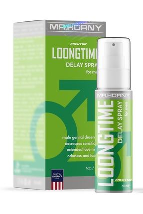 M.horny Uzun Deneyim Long Time Massage Sprey 30ml -a Kalite Formule Made In Usa Mh1