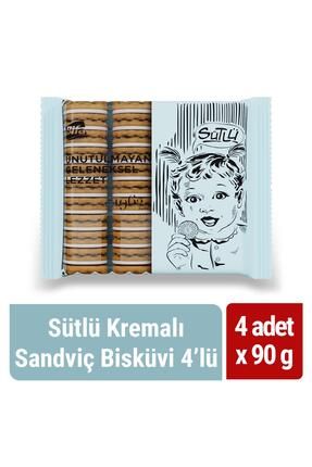 Nostalji Sütlü Kremalı Sandviç Bisküvi 360 gr