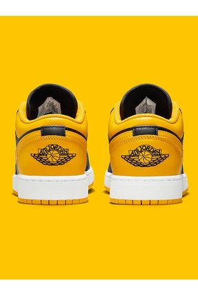 Nike Jordan Air Jordan 1 Low Yellow Ochre Leather Sneaker Deri Gunluk Spor Ayakkab Fiyat Yorumlar Trendyol