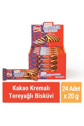 Baker's Favorite Tereyağlı Bisküvi Kakao Kremalı 20 gr X 24 Adet