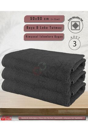 3 Adet Mikrofiber Fitness , Spor Salonları Ve Berber , Kuaför Salonları Için 50x90 Havlu Toptan