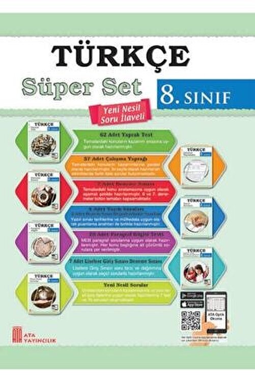 ata yayincilik 8 sinif turkce super set fiyati yorumlari trendyol