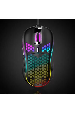 FC-1960 Kablolu Oyuncu Mouse RGB Işıklı Makrolu Makro Programlama USB Gaming Mouse Oyuncu Faresi