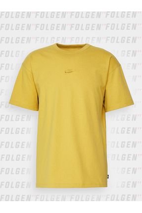 Nike t shirt yellow clearance
