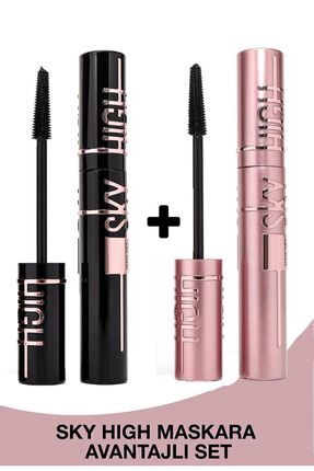 Sky High Maskara Pembe & Sky High Maskara Siyah Mascara Set