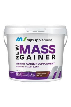 Çikolata Aromalı Mass Gainer 5000 gr 50 Servis Karbonhidrat Tozu - Kilo - Hacim