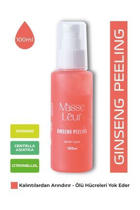 Kore Ginseng Özlü Anında Ölü Derilerden Arındıran Çilek Peeling 100 ml