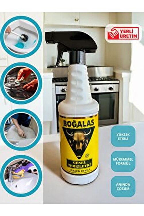 FURY ÇOK AMAÇLI YÜKSEK ETKİLİ MUTFAK BANYO TUVALET TEMİZLEYİCİ 750 ML