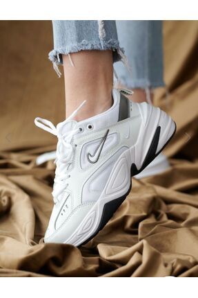 Nike M2k Tekno Leather Unisex Reflector Sneaker Hakiki Deri Beyaz Spor Ayakkab Fiyat Yorumlar Trendyol