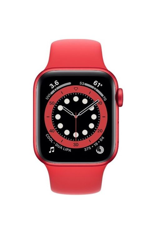 Apple Watch Series 6 Gps 40 Mm Product Red Aluminyum Kasa Ve Product Red Spor Kordon Fiyati Yorumlari Trendyol