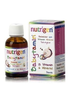 nutrigen babytamin vitamin mineral damla 25 ml fiyati yorumlari trendyol