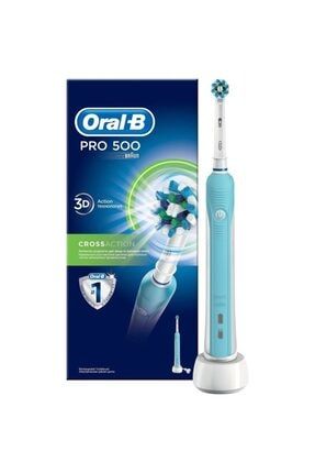 Oral B Pro 500 Şarj Edilebilir Şarjlı Diş Fırçası Cross Action