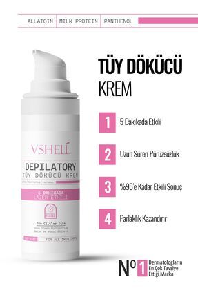 Premıum Lazer Etkili Tüy Dökücü Ve Tüy Azaltıcı Epilasyon Krem Tüm Cilt Tipleri (ÖZEL FORMÜL) 150ml