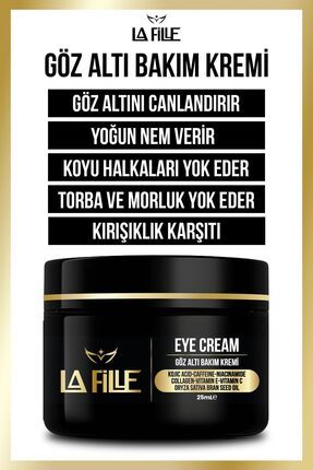 Göz Altı Torbalanma Ve Morluk & Koyu Halka Kırışıklık Karşıtı Canlandırıcı Göz Altı Kremi 25ml