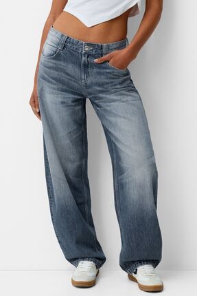 Pantalon baggy femme bershka top