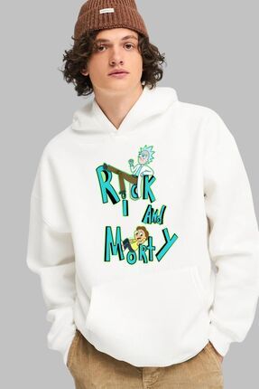 Rick And Morty Hoodie E lenceli Tasar mlar Rahat Giyim
