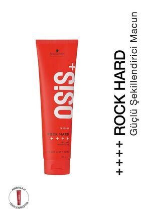 Rock Hard Ultra Güçlü Şekillendirici Macun 150ml | Kalıcı Tutuş Krem Parlaklık Jeli