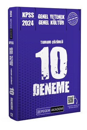 2024 KPSS Genel Yetenek Genel Kültür Tamamı Çözümlü 10 Deneme