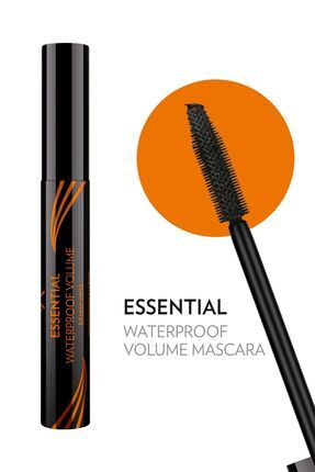 Essential Waterproof Volume Mascara Black - Suya Dayanıklı Maskara - 8691190070687