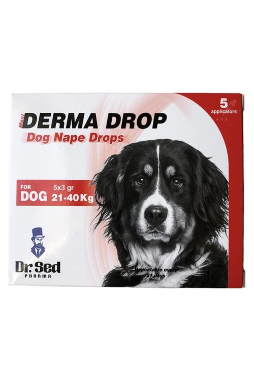 Dr Sed Pharma Maxi Derma Drop Dogal Bit Pire Icin 21 40 Kg Kopek Ense Damlasi 5 Li Damla Paketi Fiyati Yorumlari Trendyol