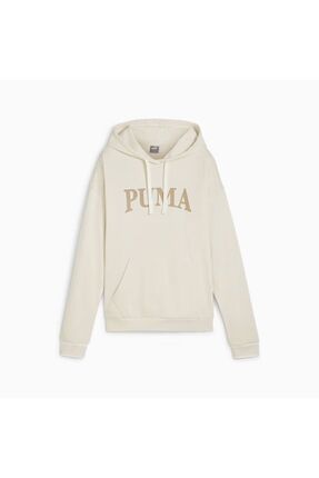 Puma PUMA SQUAD Hoodie TR Bej Kad n Sweatshirt Fiyat Yorumlar Trendyol
