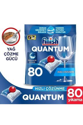 Quantum 80 Tablet Bulaşık Makinesi Deterjanı