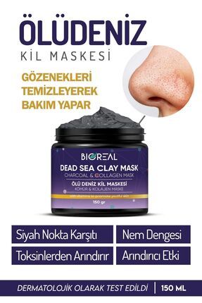 Collagen Kil Maskesi Leke, Sivilce Ve Siyah Nokta Giderici Yüz Maskesi 150gr