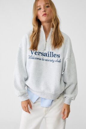 Sweat a capuche stradivarius deals