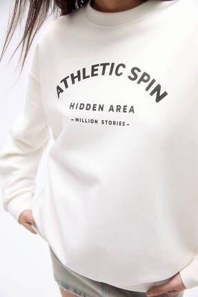 Pull Bear LA sloganl sweatshirt Fiyat Yorumlar Trendyol