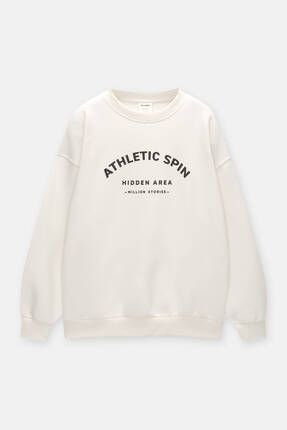 Pull Bear LA sloganl sweatshirt Fiyat Yorumlar Trendyol