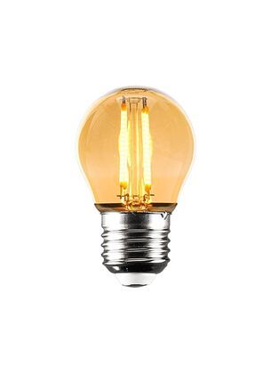 1 Adet G45 Rustik Led Ampul 4w E27 Duy 2700K Amber Cam Dekoratif Vintage Aydınlatma