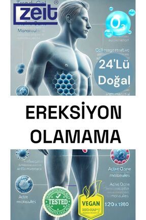 Erektil Disfonksiyon Için Aktif Ozon Yağı Kapsülleri | Güçlü Ve Kalıcı Çözüm 24'lü