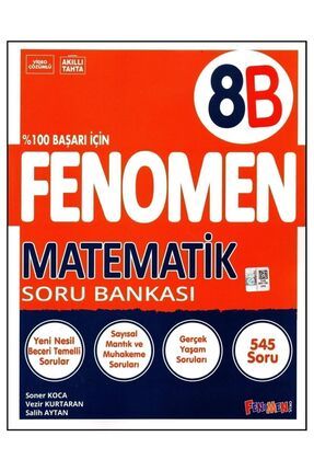 Fenomen 8. Sınıf LGS Matematik Soru Bankası (B)