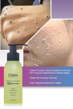 Anında Soyucu Ginseng Peeling Ölü Deri Arındırıcı, Yenileyici, Aydınlatıcı Vücut, Yüz Peelingi