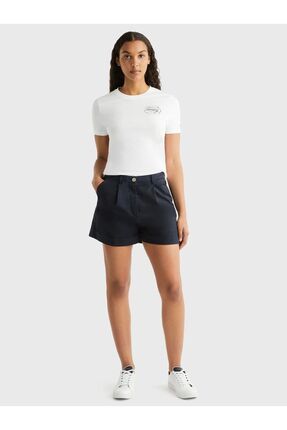 Tommy Hilfiger COTTON PLEATED SHORT Fiyat Yorumlar Trendyol