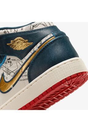 Nike Air Jordan 1 Mid SE Gs Take Flight Kad n Sneaker Ayakkab