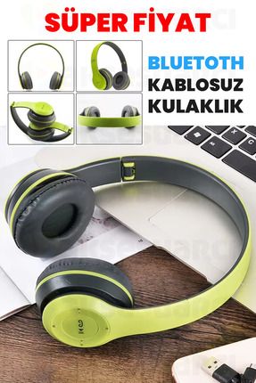 Kablosuz Mikrofonlu Kulaklık, Spor Oyun Yürüyüş Ders Kulaklığı, Telefonla Konuşma, Hafif Ergonomik