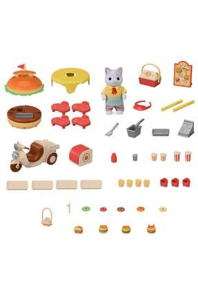Sylvanian families hamburger shop discount
