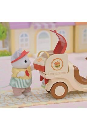 Sylvanian families hamburger shop clearance