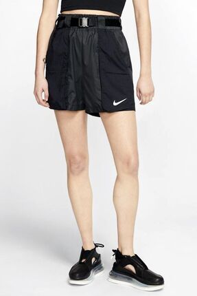 Nike swoosh shorts womens store