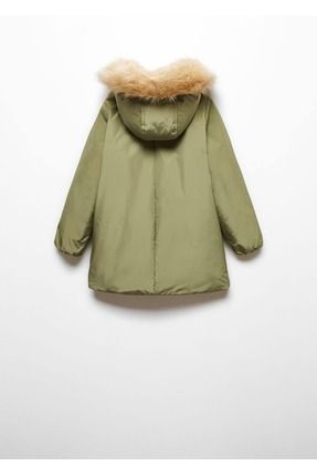 Mango parka kaki hotsell