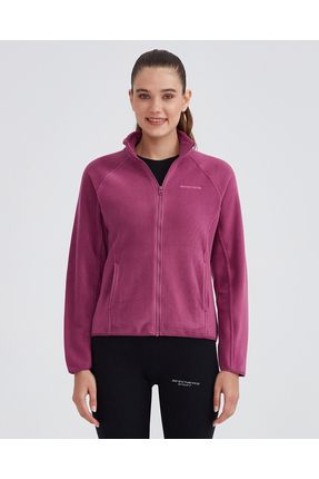 W Turtle Neck Full Zip Polar Kadın Pembe Polar S212935-620