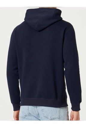 Champion Modern Basket nterlok Kuma Kapu onlu Sweatshirt Erkek
