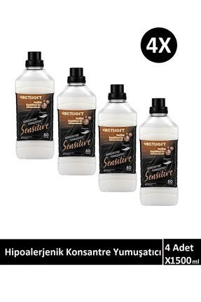 Hipoalerjenik Sensitive Konsantre Çamaşır Yumuşatıcı 1500 ml X 4 Adet