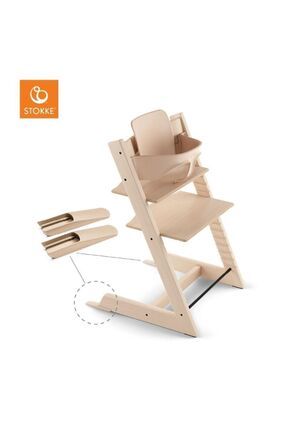 Stokke Tripp Trap Mama Sandalyesi Bebek Seti Natural Fiyat Yorumlar Trendyol