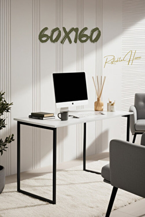 Çalışma Masası 60*160 Bilgisayar Masası Ofis Masası Çok Amaçlı Büyük Boy Masa