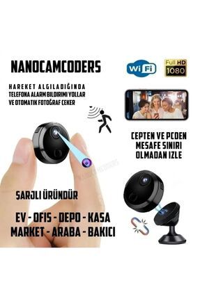 1k 1080p Mini Wifi Güvenlik Kamerası Mikro Gözetleme Güvenlik Gizli Mini Kamera Uzak Izle Hd Yu88