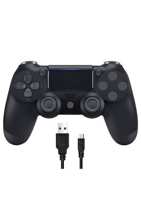 PS4 Oyun Kolu Titreşimli Kablosuz PC Uyumlu Playstation 4 Uyumlu Gamepad